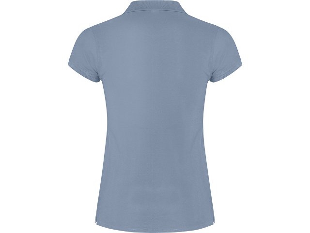 Рубашка-поло "Star" женская, спокойный синий