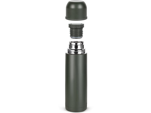 Термос Relaxika 101 (0,75 литра), хаки (без лого)