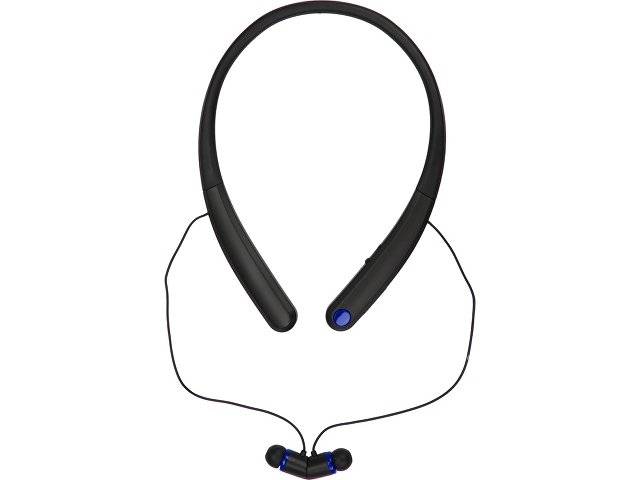 Беспроводные наушники с микрофоном «Soundway», черный/синий