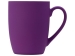 Кружка с покрытием soft-touch C1, фиолетовый