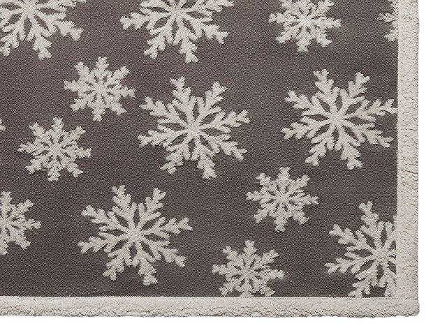 Плед Snowflake новогодний