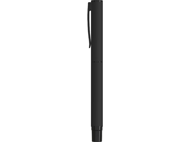 Ручка-роллер "Mood R Gum" soft-touch, черный