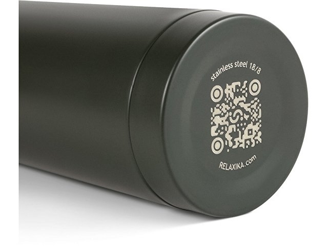 Термос Relaxika 101 (0,5 литра), хаки (без лого)
