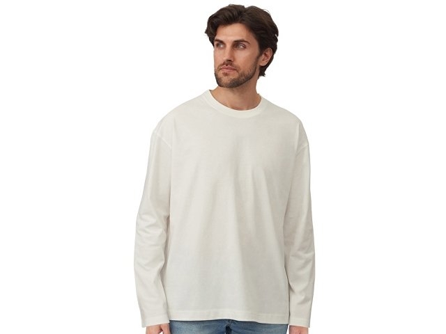 Лонгслив оверсайз «Berlin» унисекс, молочный