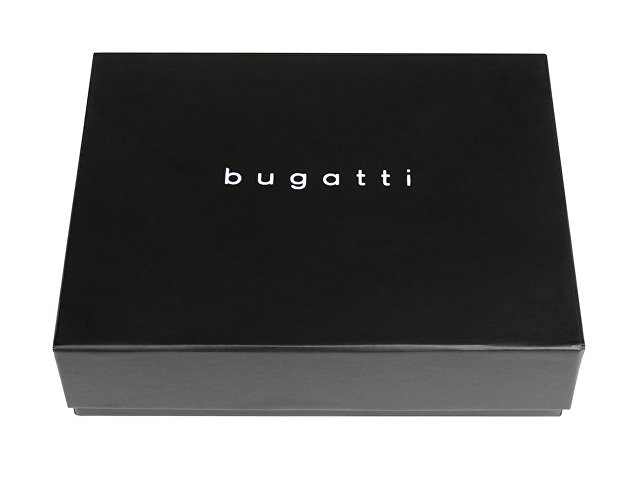 Зажим для денег BUGATTI НЕАПОЛЬ | NEAPLES, с защитой данных RFID, коричневый, натуральная воловья кожа, 11х1х8,5 см