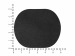 ПАТЧ ОВАЛ nubuk (чёрный) 6,0 х 5,0 см