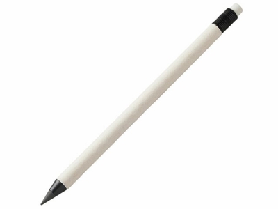 Вечный карандаш из тетра-паков с ластиком "Milkpen", молочный