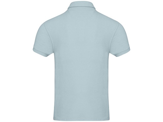 Рубашка поло унисекс "Akoya" из переработанного махрового материала - Cloud Blue