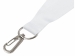 Ланъярд 2 см под сублимацию с карабином и замком обрыва, серебристый