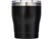 Вакуумная термокружка c керамическим покрытием "Rodos", непротекаемая крышка, 350 мл, черный