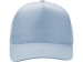 Бейсболка "Poly" 5-ти панельная 120гр, небесно-голубой