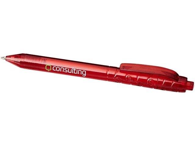 Ручка шариковая "Vancouver", красный прозрачный