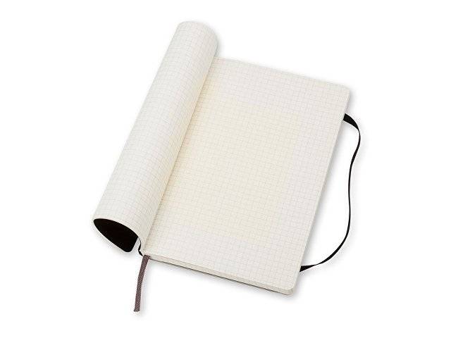 Записная книжка Moleskine Classic Soft (в клетку), Large (13х21см), черный