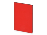 Бизнес-тетрадь А5 "Pragmatic Contrast", 40 листов в клетку, красный с темно-серым срезом