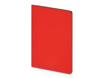 Бизнес-тетрадь А5 "Pragmatic Contrast", 40 листов в клетку, красный с темно-серым срезом