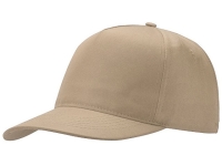 Бейсболка "Poly" 5-ти панельная 120 гр, песочный