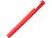 Ручка шариковая пластиковая "Quadro Soft", квадратный корпус с покрытием софт-тач, красный