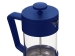 Пластиковый френч-пресс "Intense", 600мл, темно-синий