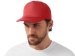 Бейсболка "Mix" 5-ти панельная 180 гр, красный