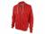 Толстовка на молнии "Perform" мужская, красный
