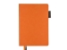 Ежедневник А5 датированный "Boston" 2026, оранжевый с серым обрезом