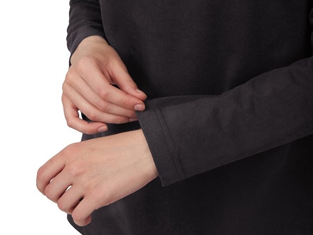 Лонгслив оверсайз «Berlin» унисекс, темно-серый