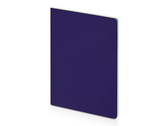 Бизнес-тетрадь А5 "Pragmatic Contrast", 40 листов в клетку, фиолетовый с салатовым срезом