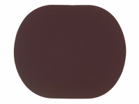 ПАТЧ ОВАЛ soft-touch (коричневый ) 6,0 х 5,0 см