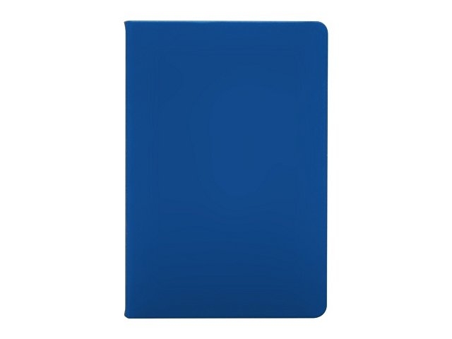 Бизнес-блокнот "С3" софт-тач с магнитом, твердая обложка, 128 листов, синий