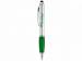Ручка-стилус шариковая "Nash", серебристый/зеленый