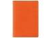 Классическая обложка для автодокументов "Favor", оранжевая