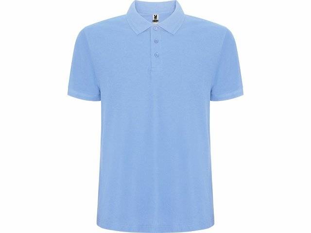 Рубашка поло "Pegaso" мужская, небесно-голубой