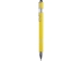 Ручка-стилус металлическая шариковая BORNEO, желтый