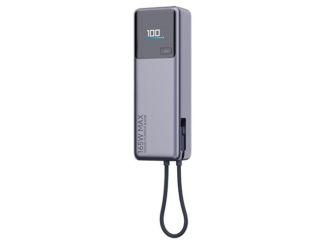 Внешний аккумулятор со встроенным кабелем Xiaomi 165W Power Bank 10000mAh (Integrated Cable) GL