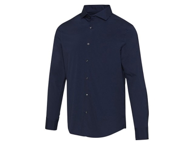 Carnelian мужская рубашка из поплина - Navy Blue