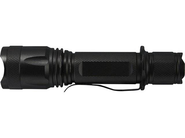 Mears Перезаряжаемый тактический фонарь мощностью 5 Вт, черный