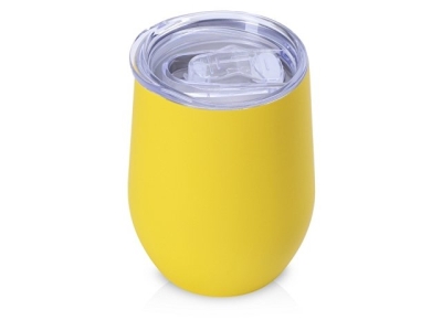 Термокружка "Vacuum mug C1", soft touch, 370мл, желтый