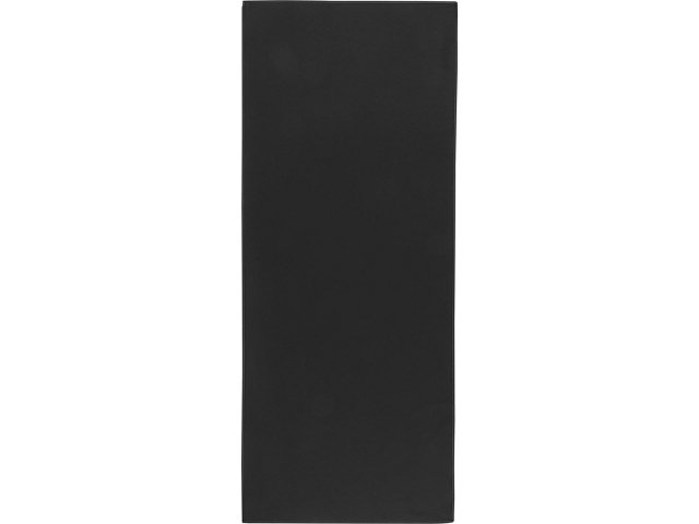 Althea спортивное полотенце 30х80 см - сплошной черный