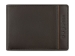 Портмоне BUGATTI Banda, с защитой данных RFID, коричневое, кожа/полиэстер, 12,5х2х9 см