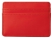 Картхолдер для двух карт и наличных денег с зажимом "Crave", красный