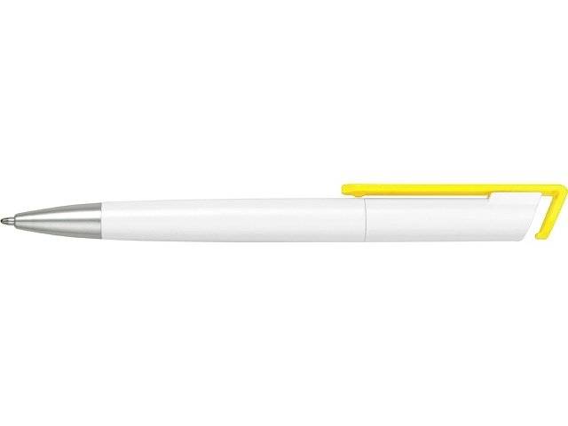 Ручка-подставка «Кипер», белый/желтый