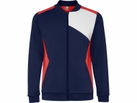 Спортивная куртка «Leros» унисекс, красный/синий нэйви