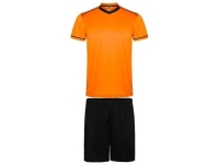 Спортивный костюм "United", оранжевый/черный