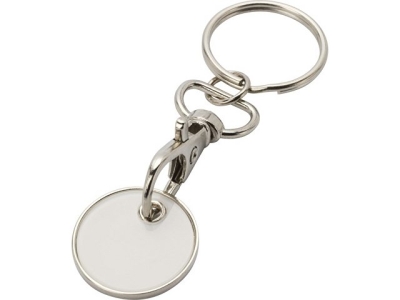 Rory брелок для ключей с монетой для тележки, белый