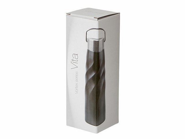 Вакуумная термобутылка с медной изоляцией «Vita», 500 мл, серый