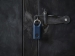 Замок с сенсором Noma Lock, темно-синий