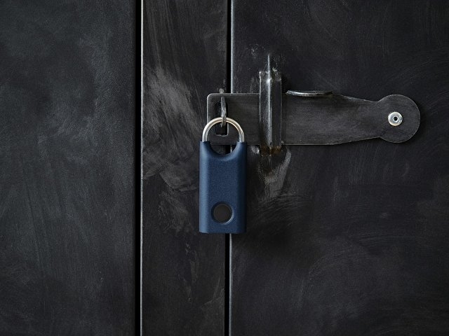 Замок с сенсором Noma Lock, темно-синий