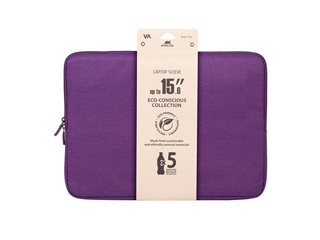 RIVACASE 7705 violet ECO чехол для ноутбука 15.6" / 12