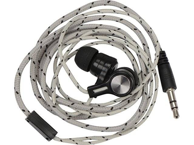Набор с наушниками и зарядным кабелем 3-в-1 "In motion", серый