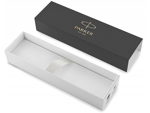 Ручка роллер Parker IM Premium Warm Silver (grey)  GT, стержень: F, цвет чернил: black, в подарочной упаковке.